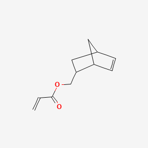 molecular formula C11H14O2 B1595751 2-Propenoic acid, bicyclo[2.2.1]hept-5-en-2-ylmethyl ester CAS No. 95-39-6