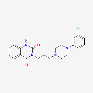 molecular formula C21H23ClN4O2 B1595753 Cloperidone CAS No. 4052-13-5