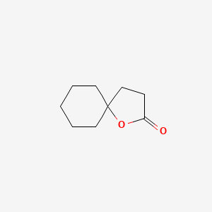 molecular formula C9H14O2 B1595756 1-Oxaspiro[4.5]decan-2-one CAS No. 699-61-6