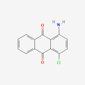 molecular formula C14H8ClNO2 B1595761 1-amino-4-chloroanthracene-9,10-dione CAS No. 2872-47-1