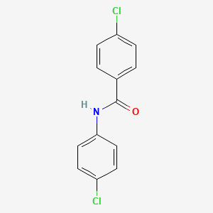molecular formula C13H9Cl2NO B1595775 4-Chloro-N-(4-chlorophenyl)benzamide CAS No. 39193-06-1