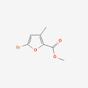 molecular formula C7H7BrO3 B1595784 Methyl 5-bromo-3-methylfuran-2-carboxylate CAS No. 2528-01-0