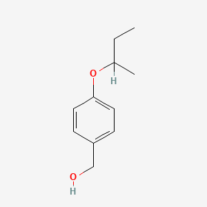 molecular formula C11H16O2 B1595792 (4-(sec-Butoxy)phenyl)methanol CAS No. 64825-05-4