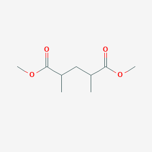molecular formula C9H16O4 B1595810 Dimethyl 2,4-dimethylpentanedioate CAS No. 2121-68-8