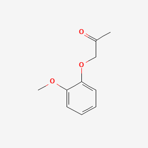 molecular formula C10H12O3 B1595812 1-(2-Methoxyphenoxy)propan-2-one CAS No. 6437-46-3