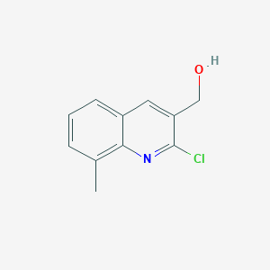 molecular formula C11H10ClNO B1595823 (2-Chloro-8-methylquinolin-3-yl)methanol CAS No. 333408-31-4