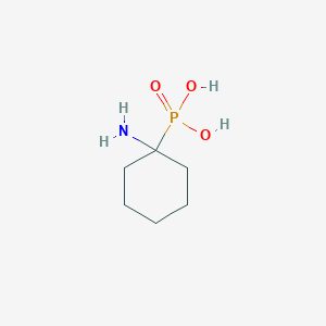 molecular formula C6H14NO3P B1595824 (1-氨基环己基)膦酸 CAS No. 67398-11-2