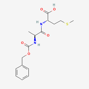 molecular formula C16H22N2O5S B1595825 Z-Ala-met-OH CAS No. 76264-05-6