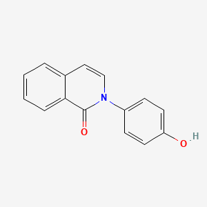 molecular formula C15H11NO2 B1595826 2-(4-Hydroxyphenyl)isoquinolin-1(2H)-one CAS No. 20434-92-8