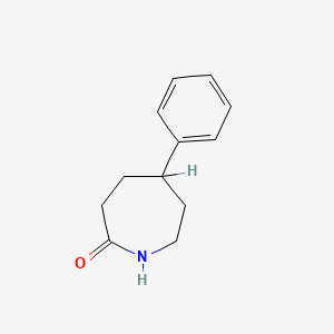 molecular formula C12H15NO B1595829 5-Phenylazepan-2-one CAS No. 7500-39-2