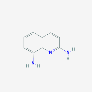 molecular formula C9H9N3 B1595830 2,8-Quinolinediamine CAS No. 7508-76-1
