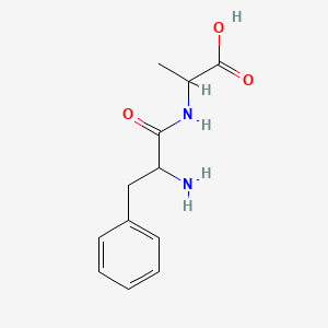 molecular formula C12H16N2O3 B1595834 苯丙氨酰-丙氨酸 CAS No. 80924-58-9