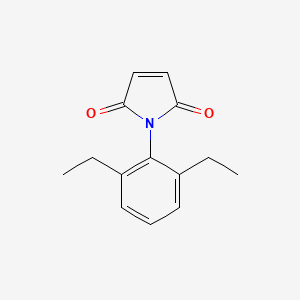 molecular formula C14H15NO2 B1595840 1-(2,6-二乙基苯基)-1H-吡咯-2,5-二酮 CAS No. 38167-72-5