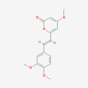 B1595845 11-Methoxyyangonin CAS No. 2743-14-8