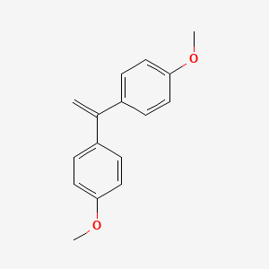 molecular formula C16H16O2 B1595849 1,1-Bis(4-methoxyphenyl)ethylene CAS No. 4356-69-8