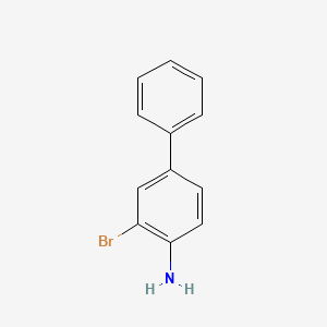 molecular formula C12H10BrN B1595865 2-Bromo-4-phenylaniline CAS No. 41738-70-9