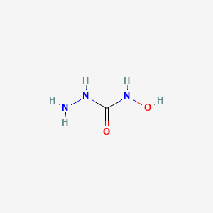 molecular formula CH5N3O2 B1595866 N-hydroxy-1-hydrazinecarboxamide CAS No. 21520-79-6