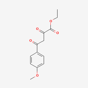 molecular formula C13H14O5 B1595868 Ethyl 4-(4-methoxyphenyl)-2,4-dioxobutanoate CAS No. 35322-20-4
