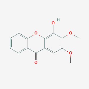 molecular formula C15H12O5 B1595876 4-Hydroxy-2,3-dimethoxyxanthone CAS No. 10527-38-5