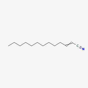 molecular formula C13H23N B1595882 2-Tridecenenitrile CAS No. 22629-49-8