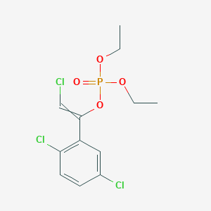 molecular formula C12H14Cl3O4P B1595884 2-Chloro-1-(2,5-dichlorophenyl)vinyl diethyl phosphate CAS No. 2701-86-2