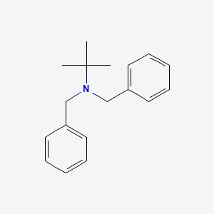 molecular formula C18H23N B1595910 N-tert-Butyldibenzylamine CAS No. 30923-82-1
