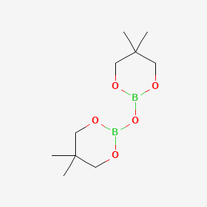 molecular formula C10H20B2O5 B1595914 2,2'-Oxybis(5,5-dimethyl-1,3,2-dioxaborinane) CAS No. 55089-03-7