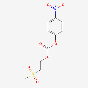 molecular formula C10H11NO7S B1595917 2-(Methylsulfonyl)ethyl 4-nitrophenyl carbonate CAS No. 53298-30-9