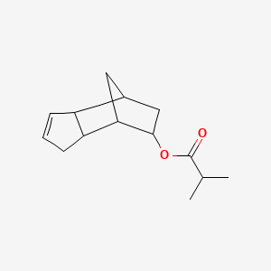 B1595920 3a,4,5,6,7,7a-Hexahydro-4,7-methano-1H-inden-6-yl isobutyrate CAS No. 68039-39-4
