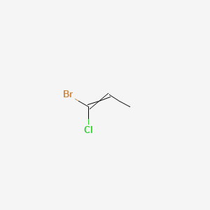B1595922 (1E)-1-bromo-1-chloroprop-1-ene CAS No. 67939-54-2