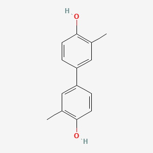 molecular formula C14H14O2 B1595943 3,3'-Dimethyl-1,1'-biphenyl-4,4'-diol CAS No. 612-84-0