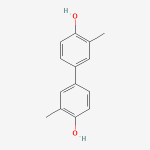 molecular formula C14H14O2 B1595943 [1,1'-Biphenyl]-4,4'-diol, 3,3'-dimethyl- CAS No. 612-84-0