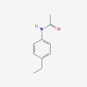 molecular formula C10H13NO B1595950 N-(4-Ethylphenyl)acetamide CAS No. 3663-34-1