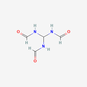 molecular formula C4H7N3O3 B1595962 N,N',N''-Methylidynetrisformamide CAS No. 4774-33-8