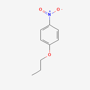 molecular formula C9H11NO3 B1595968 p-Nitrophenyl propyl ether CAS No. 7244-77-1