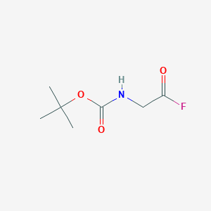 1,1-dimethylethyl N-(fluorocarbonylmethyl)carbamate