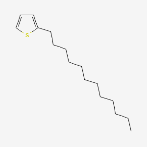 molecular formula C16H28S B1595993 2-Dodecylthiophene CAS No. 4861-61-4
