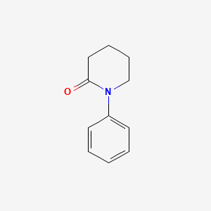 molecular formula C11H13NO B1595996 1-Phenylpiperidin-2-one CAS No. 4789-09-7