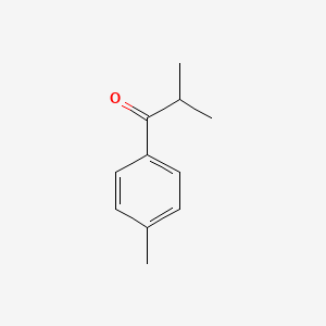 molecular formula C11H14O B1595998 1-Propanone, 2-methyl-1-(4-methylphenyl)- CAS No. 50390-51-7