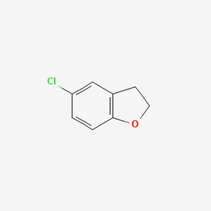 molecular formula C8H7ClO B1596005 5-Chloro-2,3-dihydrobenzofuran CAS No. 76429-69-1