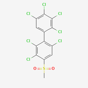 4-Methylsulfonyl-2,2',3',4',5,5',6-heptachlorobiphenyl