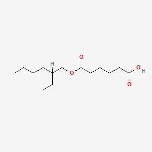 molecular formula C14H26O4 B1596041 2-Ethylhexyl hydrogen adipate CAS No. 4337-65-9