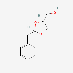 B1596045 Phenylacetaldehyde glyceryl acetal CAS No. 5694-72-4