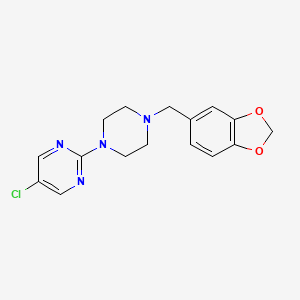 5-Chloro-2-(4-piperonyl-1-piperazinyl)pyrimidine