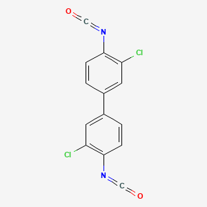 molecular formula C14H6Cl2N2O2 B1596053 3,3'-Dichloro-4,4'-diisocyanatobiphenyl CAS No. 5331-87-3