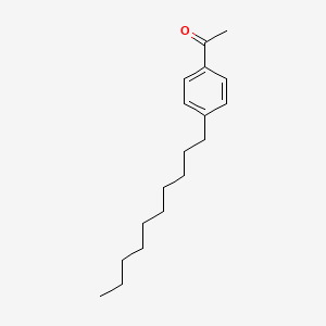 molecular formula C18H28O B1596066 1-(4-Decylphenyl)ethanone CAS No. 37593-06-9