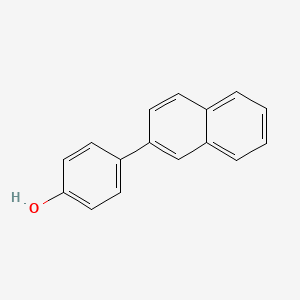 molecular formula C16H12O B1596067 4-(Naphthalen-2-yl)phenol CAS No. 6336-82-9