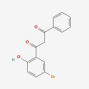 molecular formula C15H11BrO3 B1596070 1-(5-Bromo-2-hydroxyphenyl)-3-phenyl-1,3-propanedione CAS No. 5067-24-3