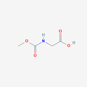 molecular formula C4H7NO4 B1596077 N-(methoxycarbonyl)glycine CAS No. 1670-97-9