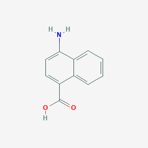 molecular formula C11H9NO2 B1596078 4-Amino-1-naphthoic acid CAS No. 32018-87-4